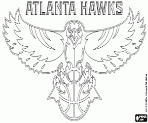malvorlagen Atlanta Hawks-logo ausmalbilder