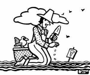 malvorlagen Aussaatzeit im Gemüsegarten ausmalbilder