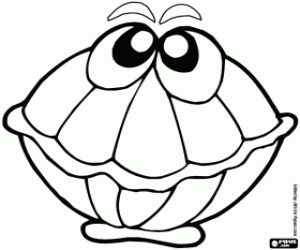 malvorlagen Auster ausmalbilder