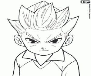 malvorlagen Axel Blaze, Inazuma Eleven ausmalbilder