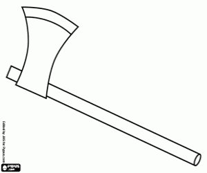 malvorlagen Die Axt von Rotkäppchen ausmalbilder