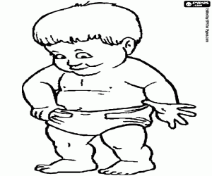 malvorlagen Ein Baby in seinen ersten Schritten ausmalbilder