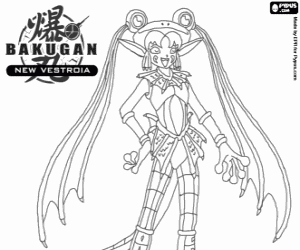 malvorlagen Bakugan Elfin von Marucho ausmalbilder