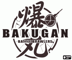 malvorlagen Bakugan Logo ausmalbilder