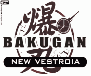 malvorlagen Bakugan New Vestroia Logo ausmalbilder