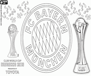 malvorlagen Bayern München, Klub-WM 2013 ausmalbilder