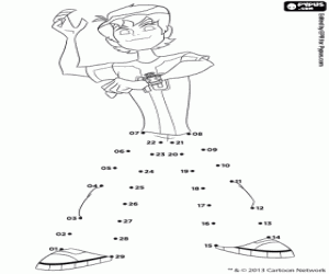 malvorlagen Ben 10 Omniverse, von Punkt zu Punkt ausmalbilder