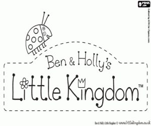 malvorlagen Ben and Holly’s Little Kingdom logo ausmalbilder