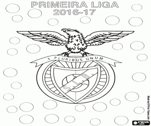 malvorlagen Benfica Lissabon, 2016-2017 Meister ausmalbilder