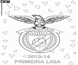 malvorlagen Benfica Lissabon, Meister 2013-2014 ausmalbilder