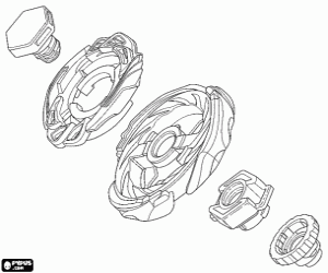 malvorlagen Beyblade Metal Fusion ausmalbilder