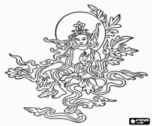 malvorlagen Bild von Buddha ausmalbilder