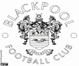 malvorlagen Blackpool FC Abzeichen ausmalbilder