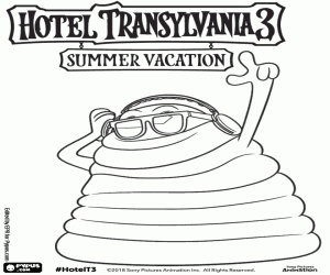 malvorlagen Blobby, eine gallertartige monster ausmalbilder