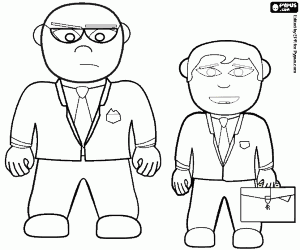 malvorlagen Bodyguard in Aktion ausmalbilder