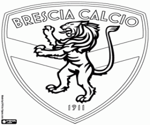 malvorlagen Brescia Calcio-Schild ausmalbilder