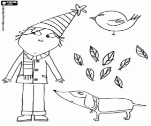 malvorlagen Der Bruder von Lola ist Charlie ausmalbilder