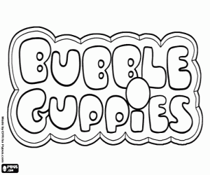 malvorlagen Bubble Guppies logo ausmalbilder