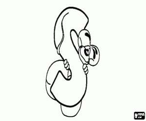 malvorlagen Buchstabe S mit dem schelmischen mäuschen ausmalbilder