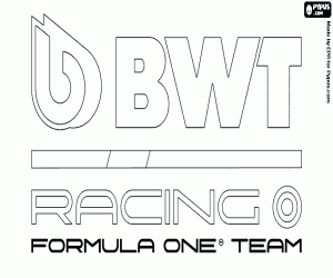 malvorlagen BWT Racing Point F1 Team Logo ausmalbilder