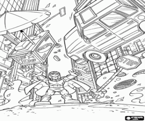 malvorlagen Das Böse Magneto, SuperHeroSquad ausmalbilder