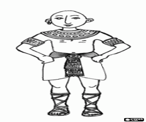 malvorlagen Bürger des alten Ägypten ausmalbilder