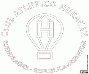 malvorlagen CA Huracán emblem ausmalbilder