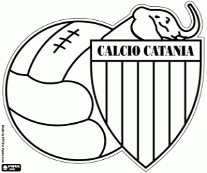 malvorlagen Calcio Catania Abzeichen ausmalbilder