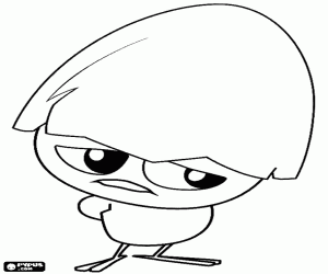 malvorlagen Calimero scheint traurig zu sein ausmalbilder