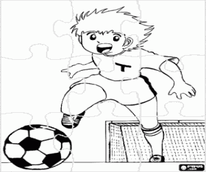 malvorlagen Captain Tsubasa Puzzle ausmalbilder