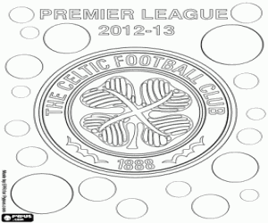 malvorlagen Celtic FC, Meister 2012-2013 ausmalbilder