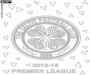 malvorlagen Celtic Glasgow, Meister 2013-2014 ausmalbilder