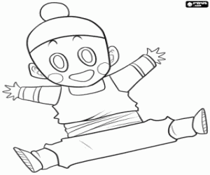 malvorlagen Chaozu, Charakter aus Dragon Ball ausmalbilder