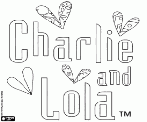malvorlagen Charlie and Lola logo ausmalbilder