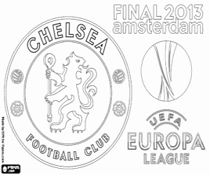 malvorlagen Chelsea FC, Europa League 2012-13 ausmalbilder
