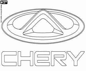 malvorlagen Chery Automobile-logo ausmalbilder