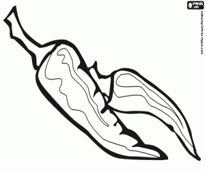 malvorlagen Die Chili peppers ausmalbilder