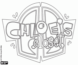 malvorlagen Chloe's Closet logo ausmalbilder