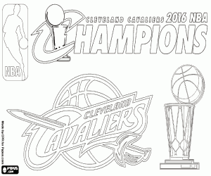 malvorlagen Cleveland Cavs 2016 NBA Meisters ausmalbilder