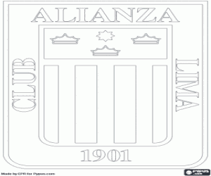 malvorlagen Club Alianza Lima logo ausmalbilder