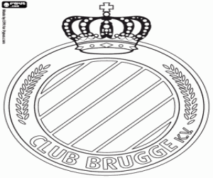 malvorlagen Club Brugge-logo ausmalbilder