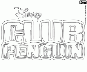 malvorlagen Club Penguin logo ausmalbilder