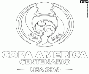 malvorlagen Copa América Centenario 2016-logo ausmalbilder