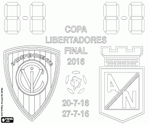 malvorlagen Copa Libertadores 2016, das Finale ausmalbilder