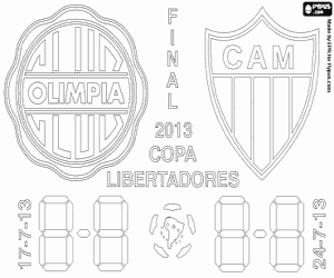 malvorlagen Copa Libertadores, Finale 2013 ausmalbilder