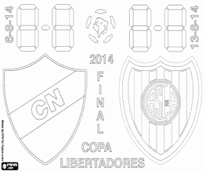 malvorlagen Copa Libertadores Finale 2014 ausmalbilder
