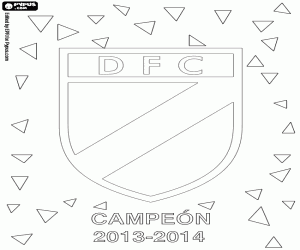 malvorlagen Danubio FC, Meister 2013-2014 ausmalbilder