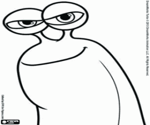 malvorlagen Das Gesicht der Schnecke Bleifuss ausmalbilder