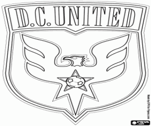 malvorlagen DC United logo ausmalbilder