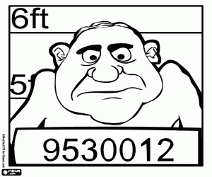 malvorlagen Die Delinquentin Foto von der Polizei ausmalbilder